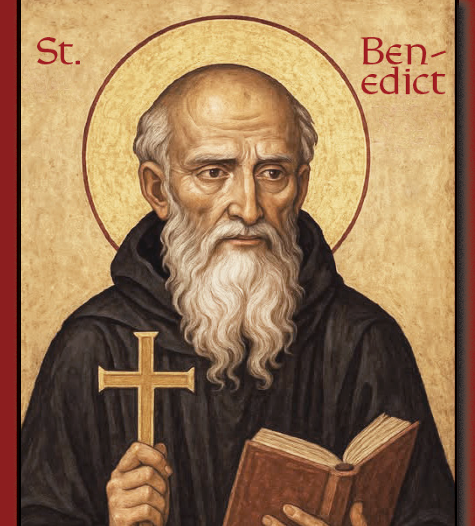 Join us on the Feast of St. Benedict!